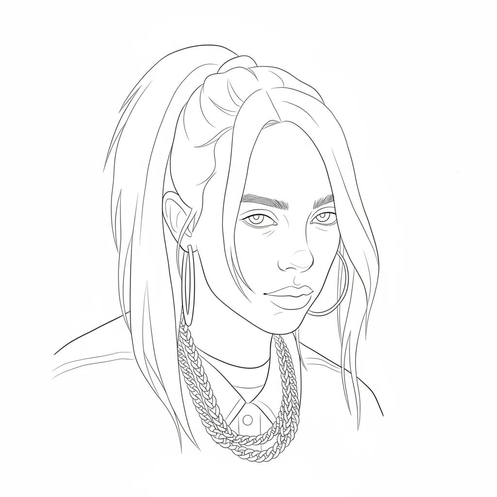 Minimalist Line Art example